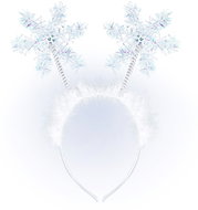 Widmann Christmas headband snowflake - Costume Accessory