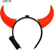 Widmann Devil horns illuminated - Costume Accessory