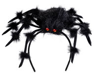 Carnival toys Headband with furry spider - Costume Accessory