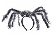 Carnival toys Headband with furry spider XL - Costume Accessory