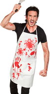 Boland Halloween white bloody apron - Costume Accessory