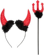 Boland Devil horns and pitchfork set - Costume Accessory