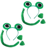 WIKY Set carnival frog, frog, 6 pieces - Costume Accessory