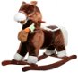 RCsale houpací kůň s magnetickou mrkví tmavě hnědý - Rocking Horse