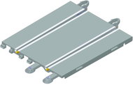 SCX Conversion Straight New Track 2 pcs - Slot Car Track Accessory