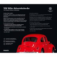 Franzis Verlag adventní kalendář VW Brouk se zvukem červený 1:43 - Adventní kalendář
