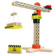 Wonderworld Wooden Tower Crane - Baby Toy