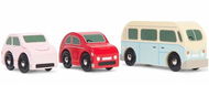 Le Toy Van Set 3 autíček Retro - Auto