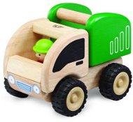 Wonderwold Dřevěné auto Mini Popelář - Toy Car