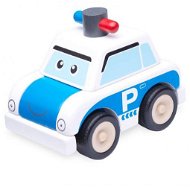 Wonderwold Dřevěná Mini stavebnice Policejní auto - Toy Car
