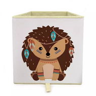 Dream Creations Stoff-Spielzeugkiste Igel Indianer 33 × 33 × 37 cm - Aufbewahrungsbox