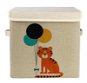 Dream Creations Krabice na hračky s víkem tygr 30 × 30 × 29 cm - Úložný box