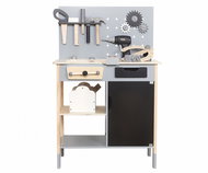 Derrson W5336 Wooden ponk grey, XXL, children's workshop - Toy Workbenches