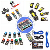 Keyestudio KS4022 Arduino startovací sada EASY PLUG Ultimate pro BBC Microbit STEM EDU (bez microbit - Stavebnice