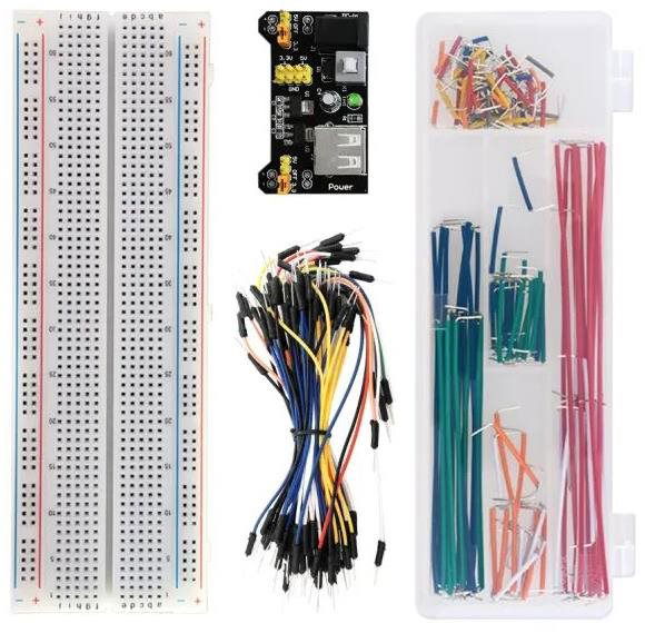 Keyestudio Arduino sada Breadboard 830 + propojovací kabely pro DIY ...