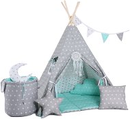 Set Teepee Tent Mint Standard - Tent for Children