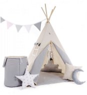 Set teepee tent beige Premium - Tent for Children