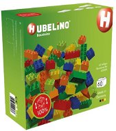 Kids’ Building Blocks Hubelino Ball track - coloured cubes 60 pcs - Kostky pro děti