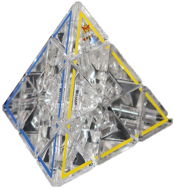 RecentToys Crystal Pyramid - Brain Teaser