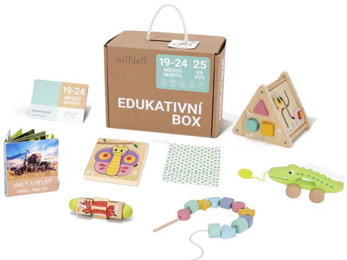 EliNeli Sada naučných hraček pro děti od 1,5 roku (19-?24 měsíců), edukativní box - Montessori hračka - Hlavní obrázek