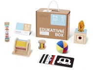 EliNeli Sada naučných hraček pro miminka 0-?6 měsíců, edukativní box - Montessori Toy