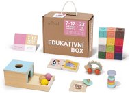 EliNeli Sada naučných hraček pro miminka 7-12 měsíců, edukativní box - Montessori Toy