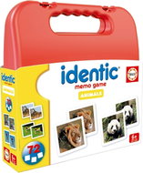 EDUCA Pexeso v kufříku Zvířátka 72 kartiček - Memory Game