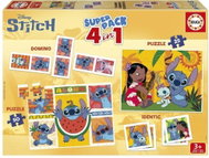 EDUCA Soubor her Stitch 4v1 - Memory Game