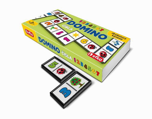 Efko Domino Numbers, a popular children's game - Domino - Main image