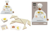 Efko Tangram square, wooden puzzles for pocket - Educational Toy