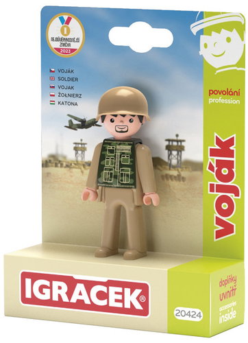 Efko Igráček Soldier Figure with Accessories - Figure - Main image