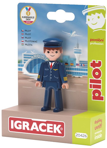 Efko Igráček Pilot Figure with Accessories - Figure - Main image
