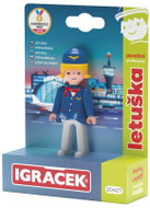 Efko Igráček Flight Attendant Figurine with Accessories - Figure