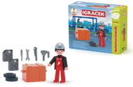 Efko Igráček Car Mechanic Figurine with Tools - Figure