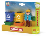 Efko Igráček Trio We Sort Waste Figure with Bins - Figure