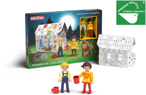 Efko Igráček Gingerbread House Creative Set with a Fairy Tale - Figure - Main image