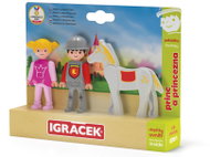 Efko Igráček Trio Princess, Knight and White Horse - Figure