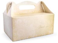 Dispenser box - cream with ornaments - wedding 10 pcs - Party Accessories