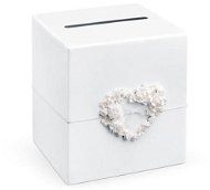 Škatule na blahoželanie – srdce – svadba – 24 × 24 × 24 cm - Darčeková krabička