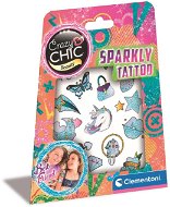 Clementoni Tetovačky SPARKLY TATTOO - Dočasné tetovanie