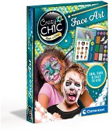 Clementoni Maľovanie na tvár FACE ART - Skrášľovacia súprava