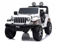 Mamido Jeep Wrangler Rubicon 4×4 white - Children's Electric Car