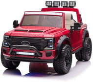 Mamido Ford Super Duty 4 × 4 červené - Dětské elektrické auto