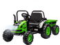 MILLY MALLY traktor s vlečkou Farmer zelený - Dětský elektrický traktor