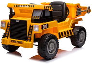 Eljet Children's electric car dump truck yellow, Li-Ion - Children's Electric Tractor