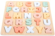 eliNeli Dřevěná vkládací abeceda - Puzzle