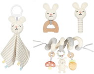 eliNeli Baby gift set 4 in 1 - rabbit - Baby Teether