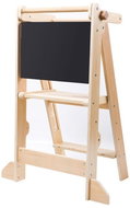 eliNeli Folding Learning Tower Growing 2in1 - painted with drawing board - Learning Tower