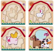 Wooden multilayer puzzle Farm - Wooden Puzzle