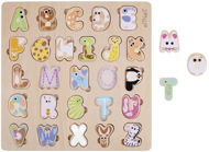 Wooden alphabet with animals 3in1 - Puzzle